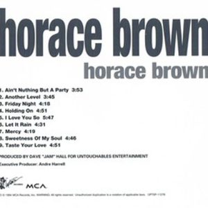 Horace Brown - Horace Brown (Unreleased Promo)
