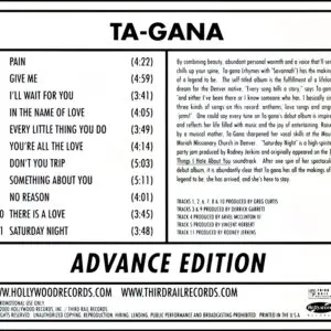 Ta-Gana - Ta-Gana (Unreleased) (Advance Edition)