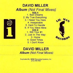 David Miller - Home (Unreleased)