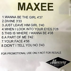 Maxee (Of Brownstone) - Demo (Promo CD)