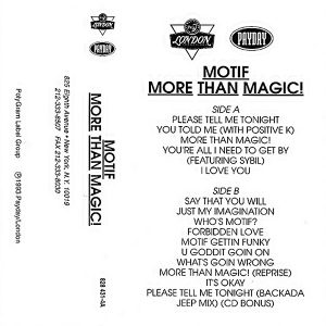Motif - More Than Magic (Cassette)