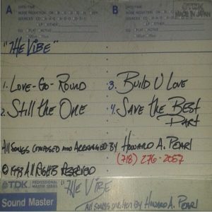 Howard A. Pearl - The Vibe Demo (Unreleased Cassette)