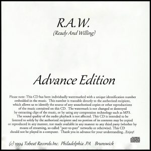 R.A.W. - R.A.W. (Ready And Willing) (Unreleased)