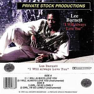 Lee Barnett - I Will Always Love You (EP) (Cassette)
