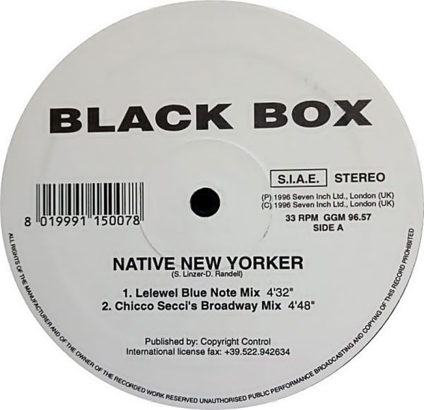 Black Box - Native New Yorker (R&B Mixes) Limited Edition - Image 2