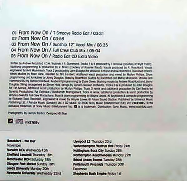 Roachford - From Now On + (Radio Edit CD Extra Video) - Imagem 2