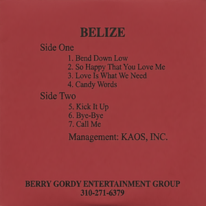 Belize - Demo (Cassette)