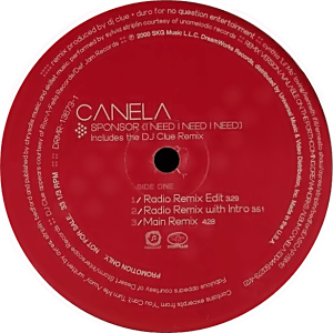 Canela - Sponsor (I Need I Need I Need) (Remix)