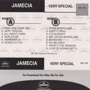 Jamecia - Very Special (Promo Cassette) (Unreleased)