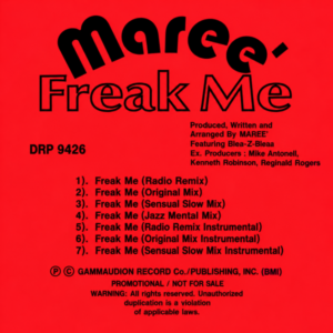 M.A.R.E.E. - Freak Me (VLS)