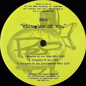 Pro - Thoughts Of You