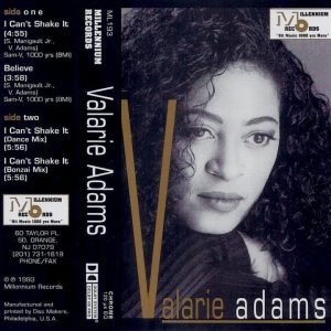 Valarie Adams - I Can't Shake It (Cassette) (Rare)