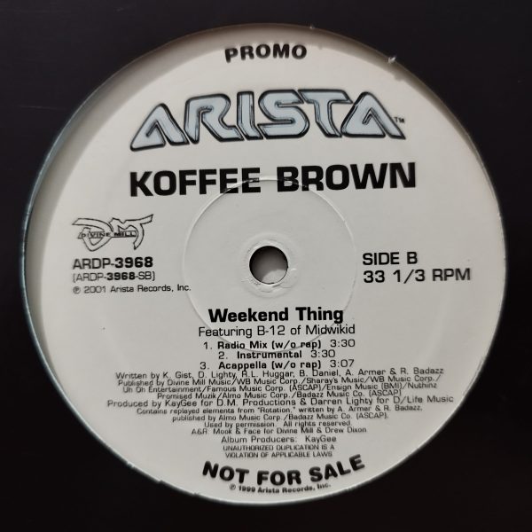 Koffee Brown Featuring B-12 - Weekend Thing - Image 3