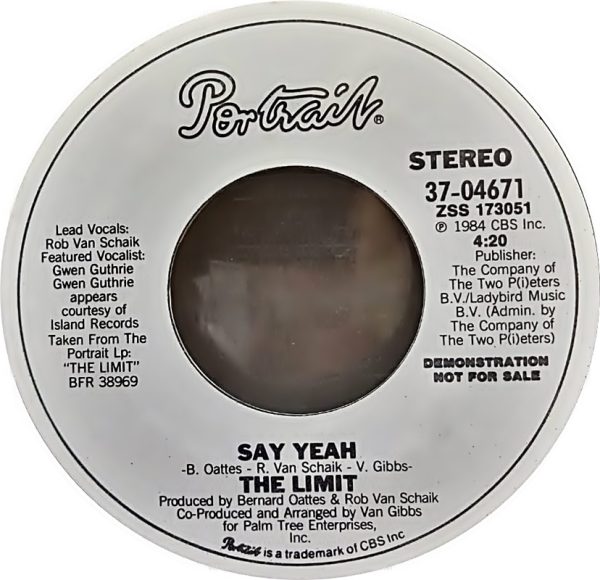 The Limit - Say Yeah (7'' Single) - Image 2