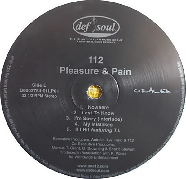 One Twelve - Pleasure & Pain (2x LP) - Image 3