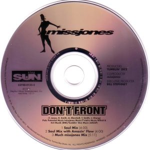 Miss Jones - Don't Front (CDS)