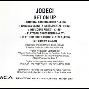 Jodeci - Get On Up (CDS)