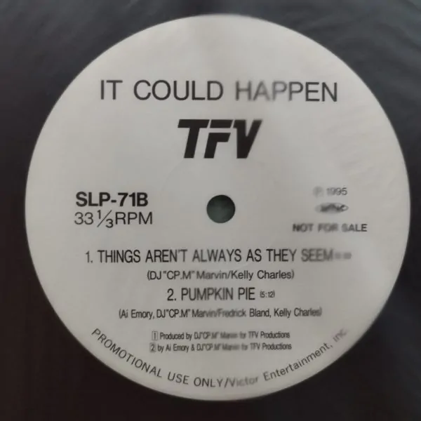 TFV (Three Funky Vibes) - It Could Happen (Extended) (Mega Rare) Made In Japan - Imagem 3